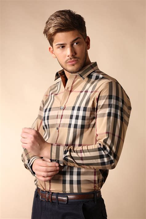 burberry shirts new collection|discount Burberry shirts men.